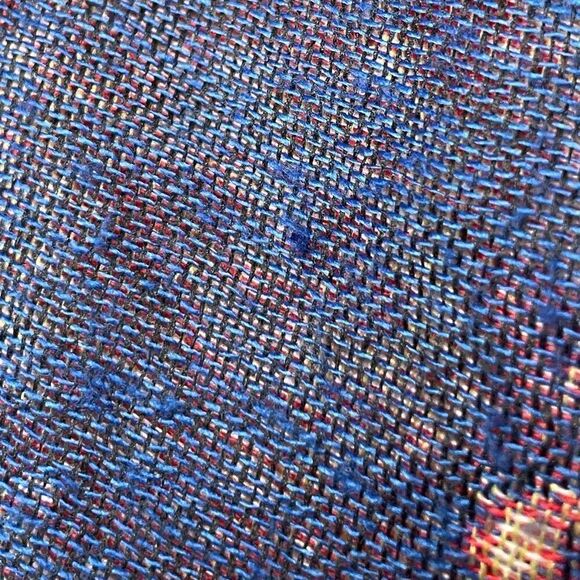 Pashmina Shawl/Scarf Multicolor w/Embroidered Designs & Tassels - Picture 8 of 15